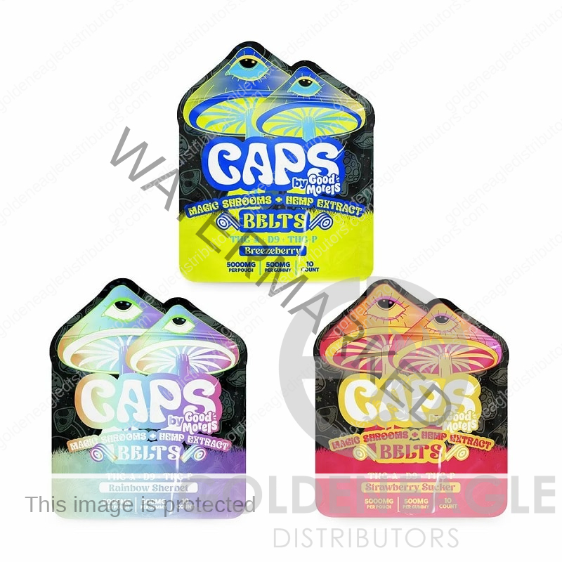 Caps Magic Shrooms BELTs 5000mgs Gummies 10 Count - 10 / Display