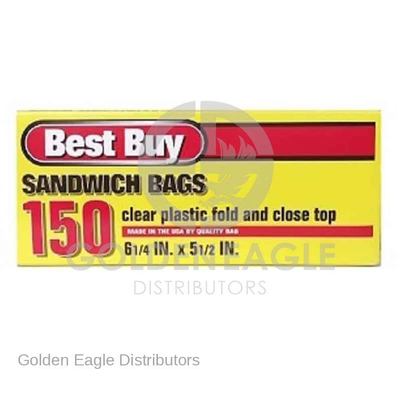 Best Buy Sandwich BAGS 150 Count - 12 / Case