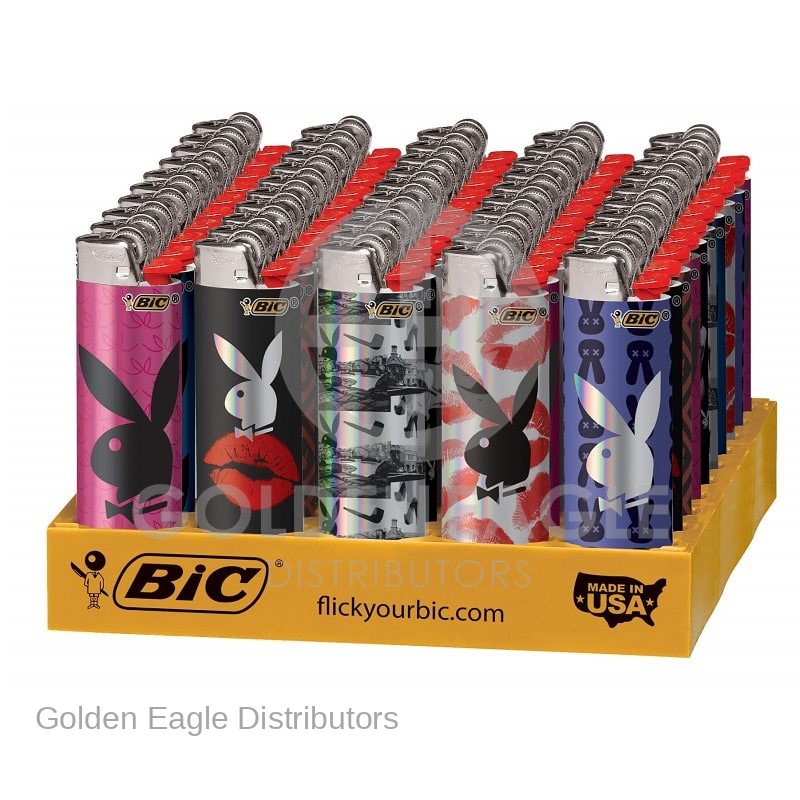 BIC Playboy Series LIGHTERs - 50 LIGHTERs / Tray