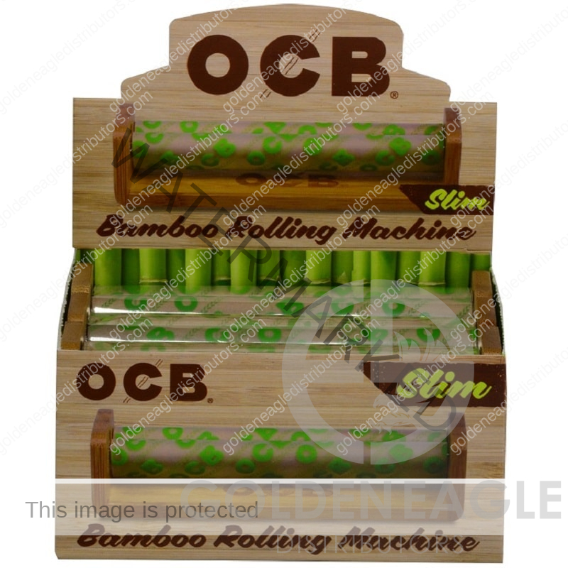 OCB - CIGARs Bamboo Rolling Machine 110MM 6Ct / Display
