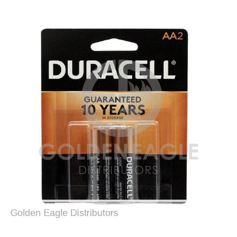 Duracell AA 2pk Coppertop / Blister