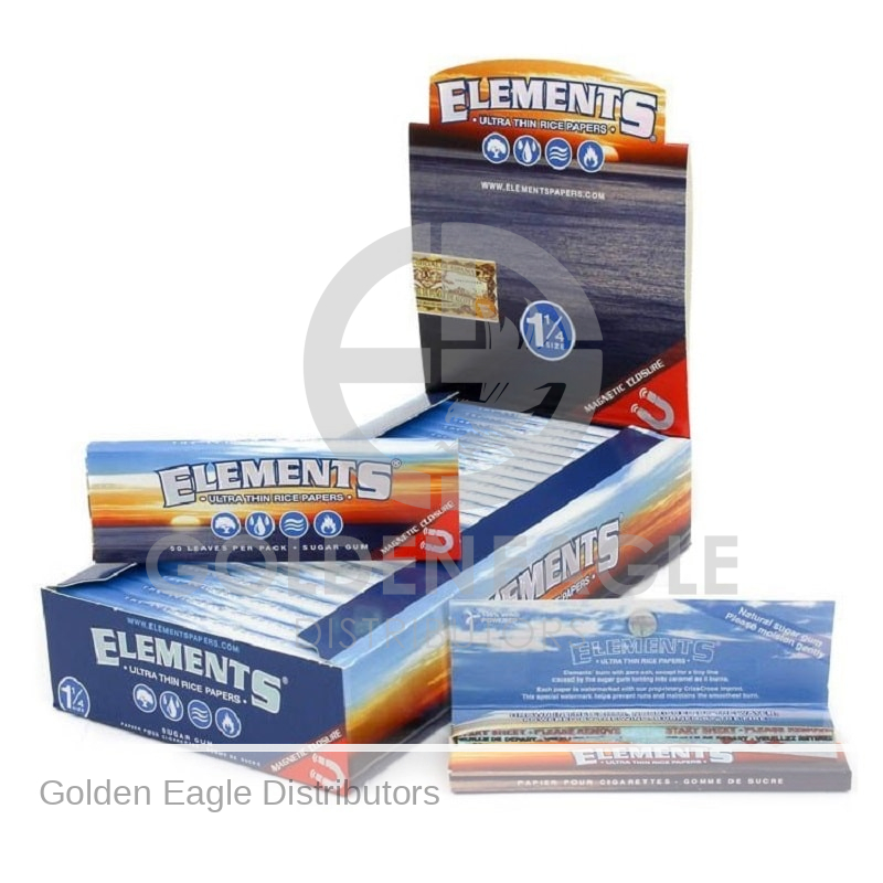 ELEMENTS - Ultra Rice PAPER 1 Magnet Packs (50ct) - 25 / Display