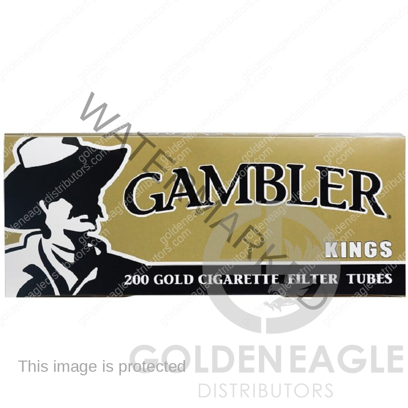 Gambler Gold King Size 200 Tubes 5BX / Sleeve