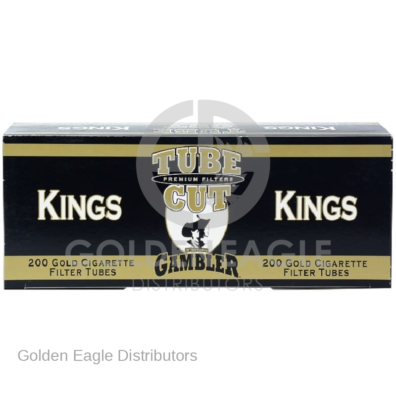Gambler TubeCut - Gold King Size 200 Tubes 5BX / Sleeve