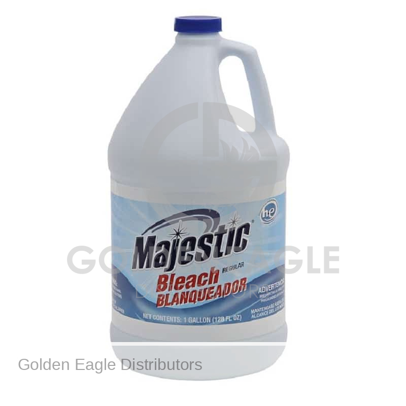 Majestic Bleach Gallons - 6 Gallons / Case