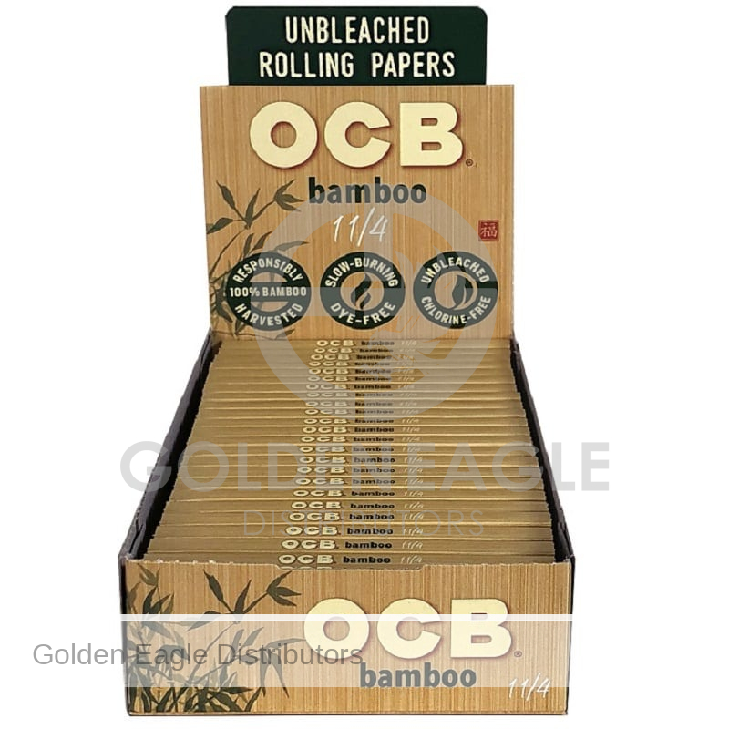 OCB - Bamboo ROLLING PAPERS 1 - 24 / Display