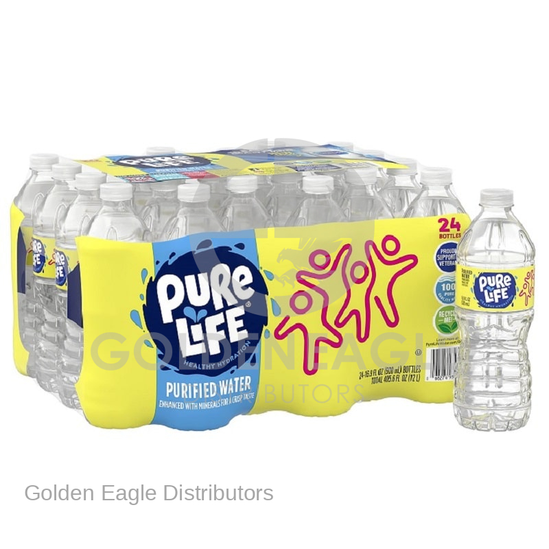 ''''''''''Pure Life Purified Water, 23.7 Fl oz, Plastic Sport CAP Bottled Water, 24 Pack''''''''''''''''''''''''''''''''''