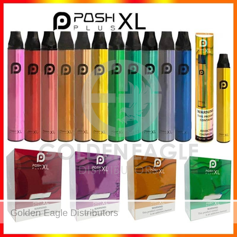 Posh Plus XL 1500 Puffs 4.5ml Disposable VAPE Device - 10ct / Display