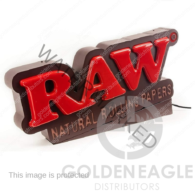 RAW - LED Light SIGN - Red