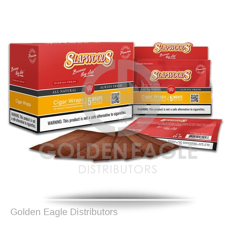 Slapwoods Cigar Wraps 5pk - 10ct / Display