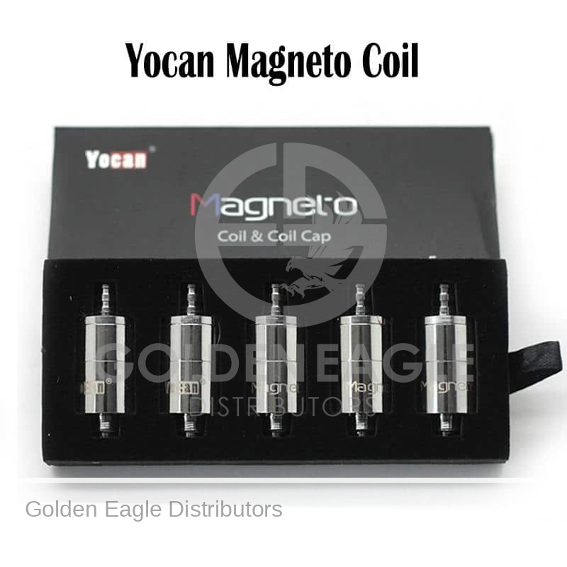 Yocan - Magneto Coil & CAP - 5 Count / Display